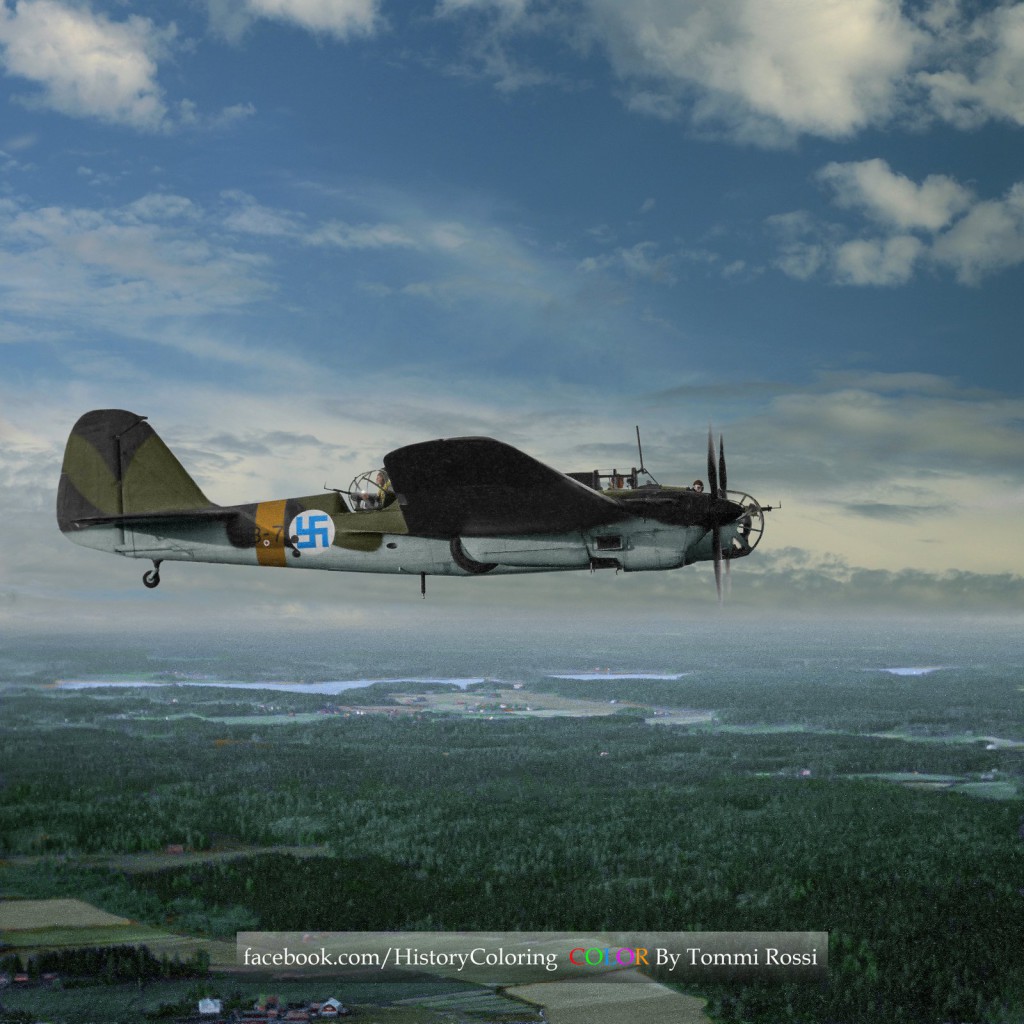Meritoimintalaivueen lent��enkil��Kes�u 1944.