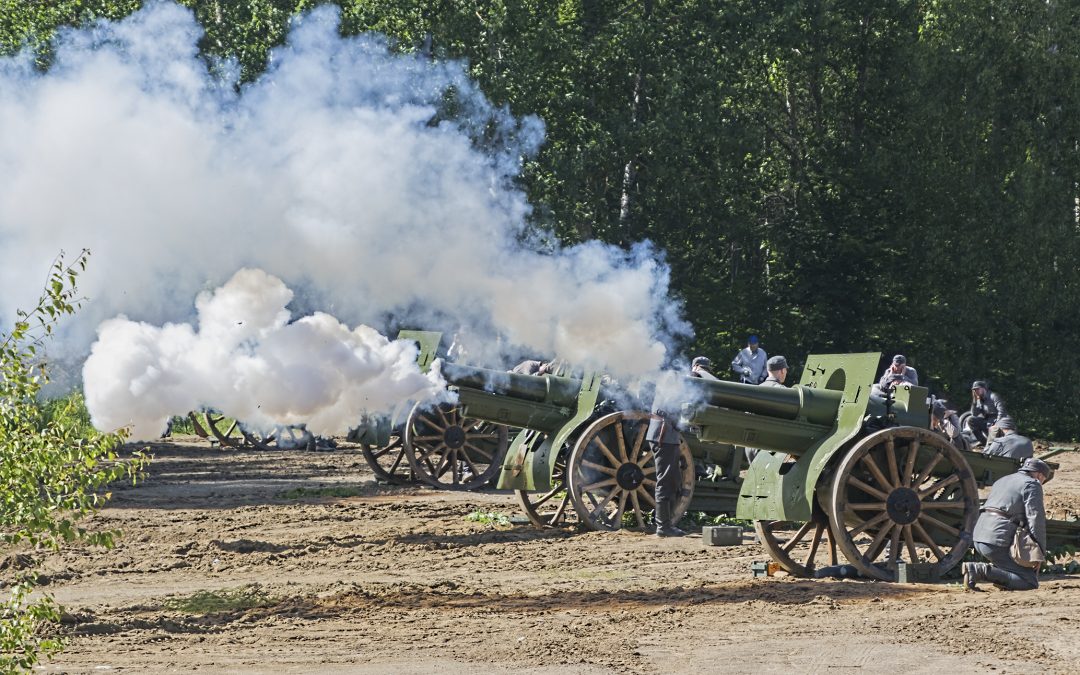 Tykkinäytös huipensi panssarien juhlan