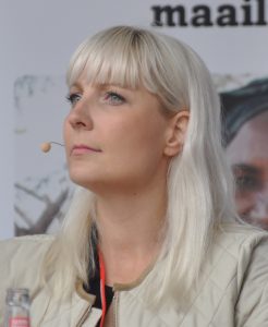 Laura Huhtasaari. By Soppakanuuna - Oma teos, CC BY-SA 4.0, https://commons.wikimedia.org/w/index.php?curid=51400803