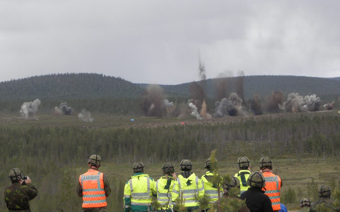 Pohjoinen 18 -harjoitus päättyi Rovajärvellä